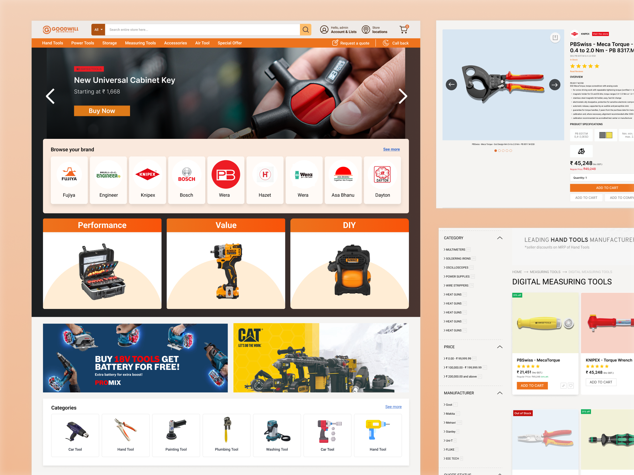 Goodwill Enterprises online tool store